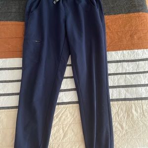 Figs Small Navy Zamora scrub pants